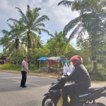 Protap 01 Polsek Sungai Raya Fokus Jaga Kelancaran Lalin Jam Sekolah
