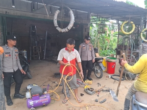 Patroli Siang Polsek Birem Bayeun Cegah Gangguan Keamanan Wilayah