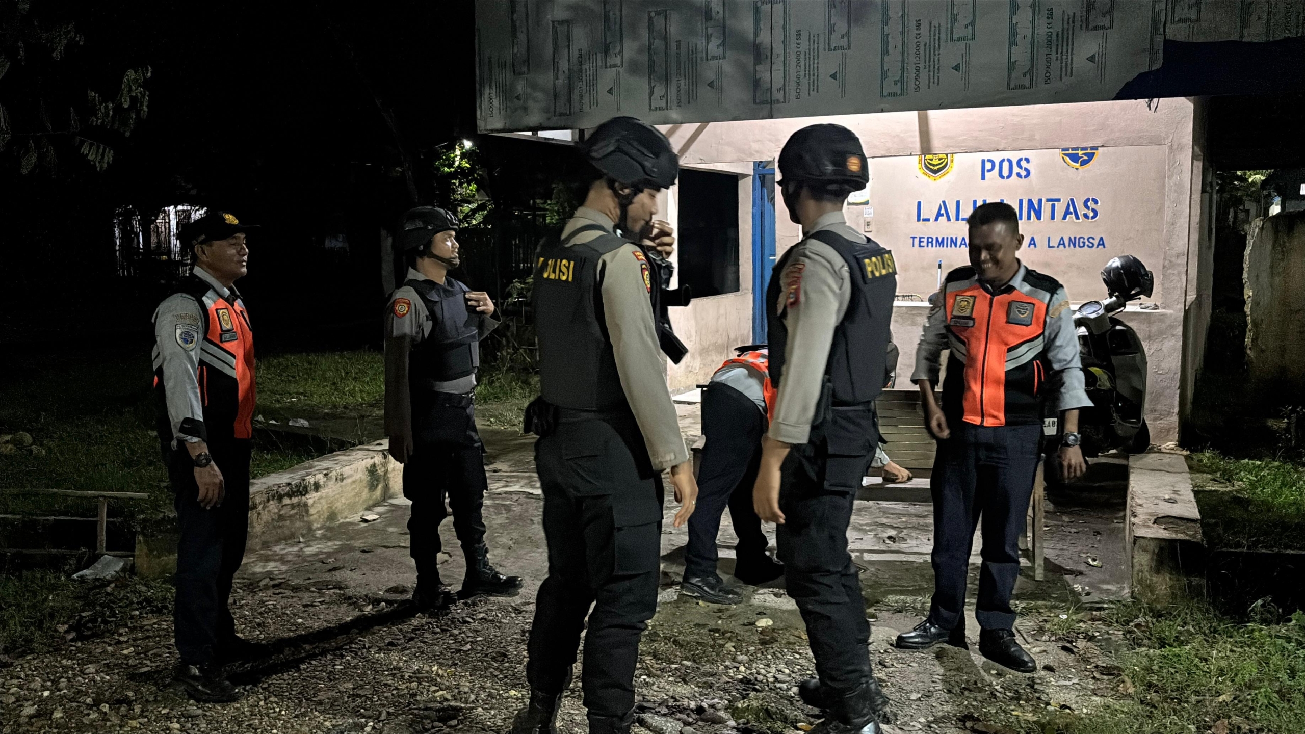 Patroli Perintis Presisi Sat Samapta Polres Langsa Jaga Kondusivitas Wilayah