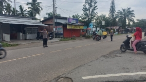 Polsek Birem Bayeun Gelar Protap 01 di Jalur Pendidikan dan Simpang Utama