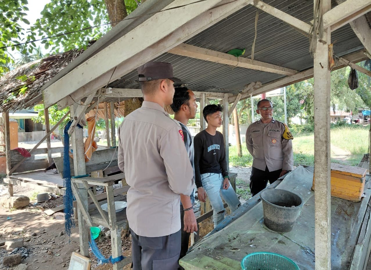 Patroli Sambang Gampong Polsek Langsa Barat Perkuat Stabilitas Keamanan Wilayah