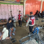 Patroli Pasca Banjir Polsek Manyak Payed Jaga Stabilitas Keamanan Wilayah
