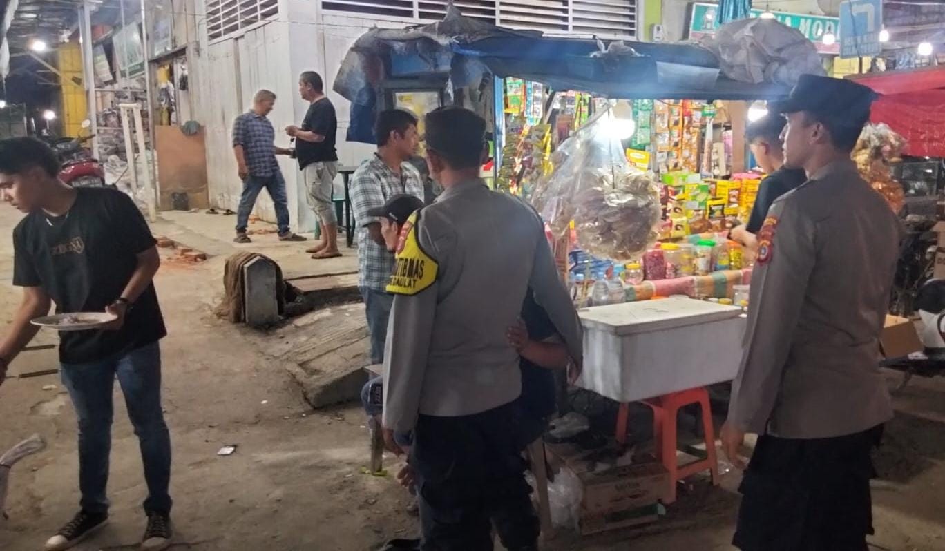 Patroli Malam Polsek Langsa Antisipasi Premanisme di Wilayah Kota