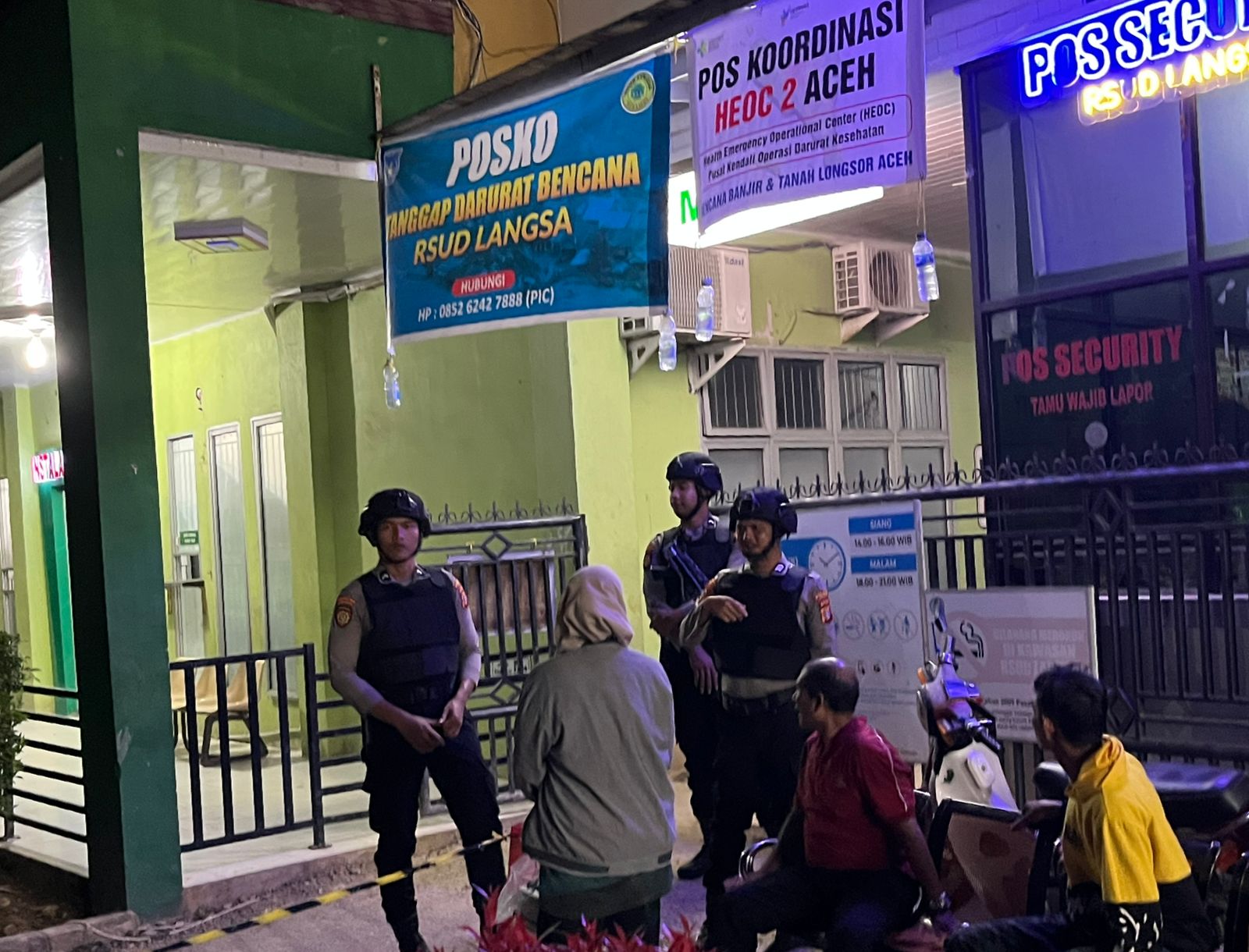 Patroli Perintis Presisi Sat Samapta Polres Langsa Jaga Stabilitas Kamtibmas