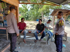 Polsek Langsa Barat Intensifkan Patroli Wilayah Permukiman