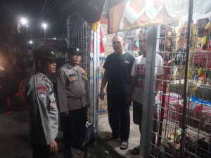 Patroli Malam Polsek Langsa Barat Pantau Situasi Kamtibmas