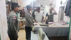 Patroli Malam Polsek Birem Bayeun Jaga Kondusivitas Wilayah