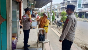 Patroli Siang Polsek Langsa Fokus Antisipasi Premanisme
