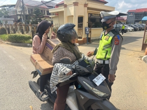 Satlantas Polres Langsa Gelar Razia Ops Keselamatan Seulawah 2026