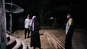 Patroli Malam Polsek Sungai Raya Jaga Kondusivitas Wilayah