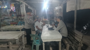 Patroli Malam Polsek Birem Bayeun Jaga Kondusivitas Wilayah