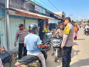 Patroli Dialogis Polsek Sungai Raya Perkuat Keamanan Lingkungan
