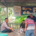 Patroli Siang Polsek Rantau Selamat Awasi Aktivitas Masyarakat
