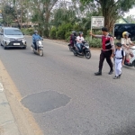 Strong Poin Pagi Sat Samapta Polres Langsa Dukung Kelancaran Aktivitas Warga