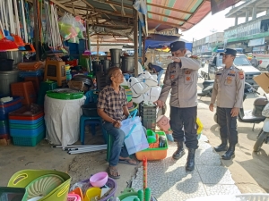 Patroli Polsek Langsa Fokus Cegah Premanisme di Pusat Aktivitas Warga