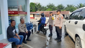 Patroli Siang Polsek Langsa Barat Jaga Kondusifitas Wilayah