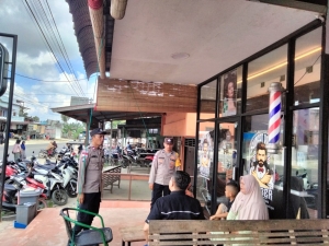 Polsek Sungai Raya Intensifkan Patroli Dialogis di Labuhan Keude