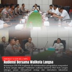 Mahasiswa STIK PTIK Angkatan 83 Laksanakan Pengabdian dan Audiensi dengan Wali Kota Langsa