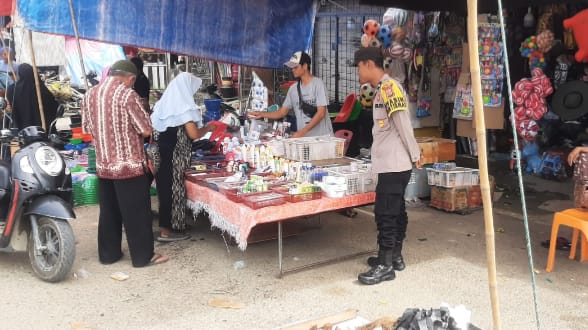 Polsek Rantau Selamat Gelar Patroli Siang Cegah Gangguan Kamtibmas dan Karhutla