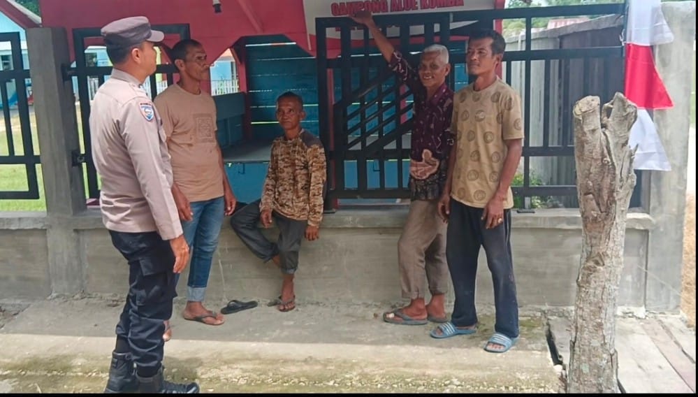 Patroli Siang Polsek Rantau Selamat Intensif Cegah Aksi Kriminalitas