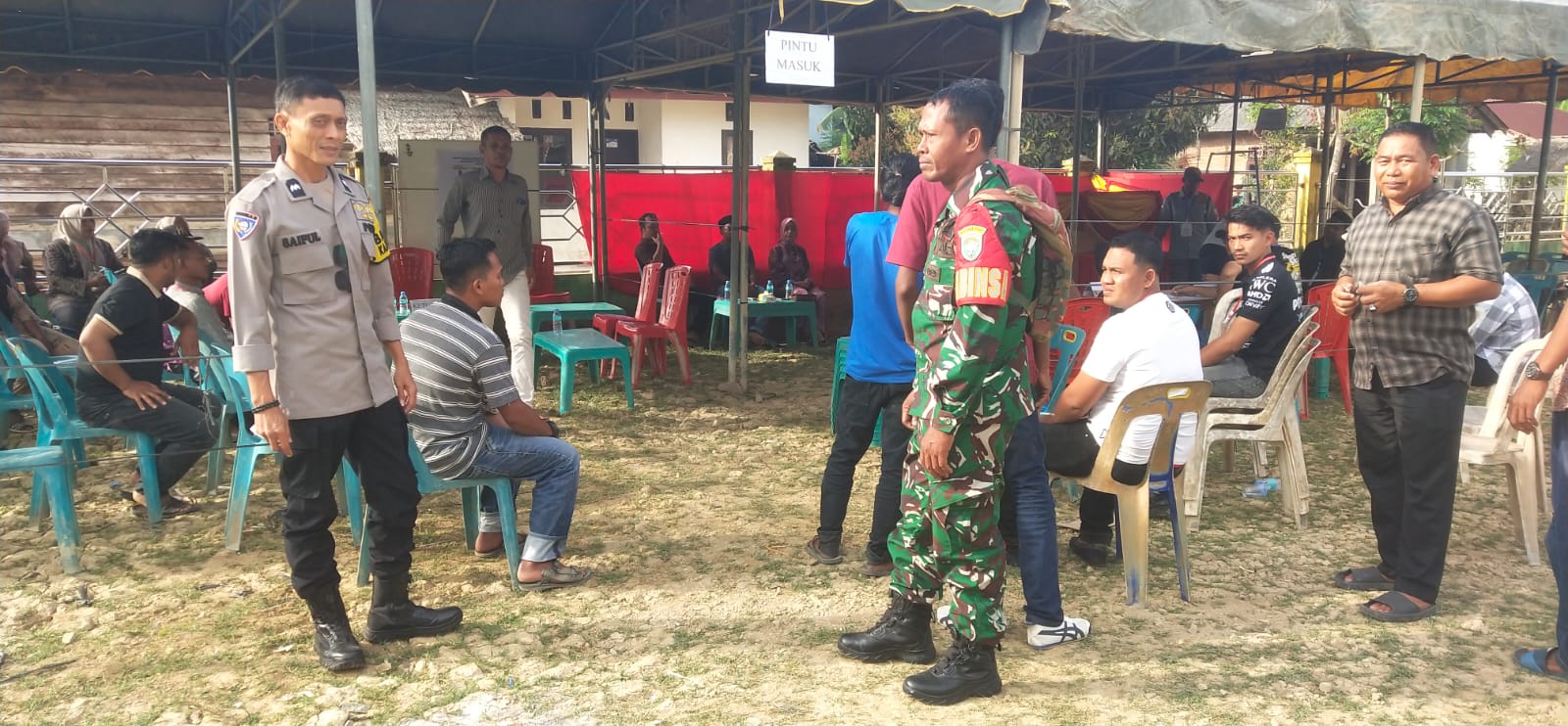 Pengamanan Pemilihan Datok Penghulu di Manyak Payed Berlangsung Kondusif