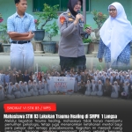 Mahasiswa STIK Angkatan 83 Edukasi Keselamatan Lalu Lintas dan Anti-Bullying di SMP Negeri 1 Langsa