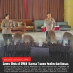 Mahasiswa STIK Angkatan 83 Laksanakan Trauma Healing dan Edukasi Kesadaran Berlalu Lintas di SMA Negeri 1 Langsa