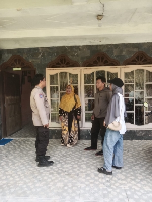 Bhabinkamtibmas Polsek Rantau Selamat Perkuat Kamtibmas dan Pelayanan Publik di Gampong Bayeun