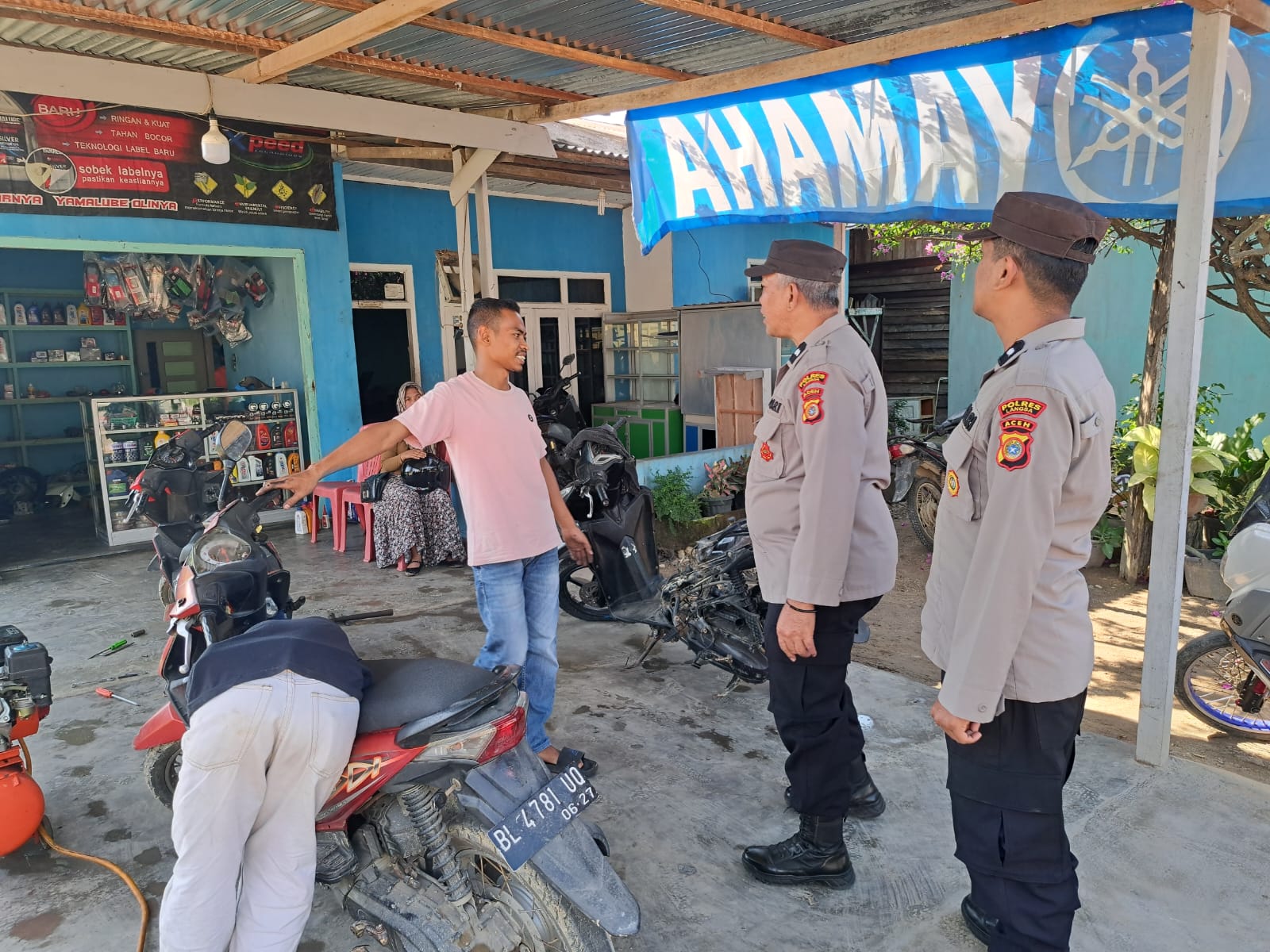 Patroli Antisipasi Guantibmas di Birem Bayeun, Polisi Ciptakan Rasa Aman bagi Masyarakat