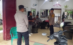 Patroli Dialogis Polsek Langsa Kota Jaga Stabilitas Keamanan Lingkungan