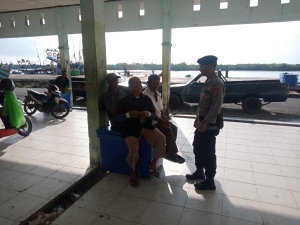 Sat Polairud Polres Langsa Tingkatkan Pengawasan Keselamatan Nelayan di Kuala Langsa