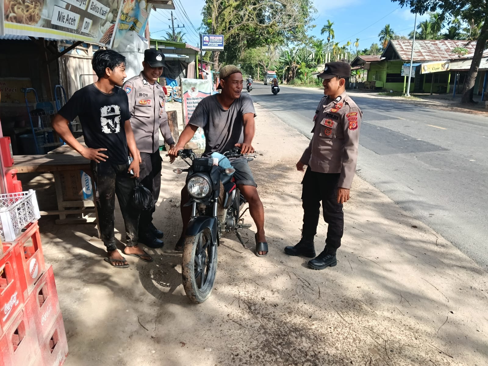 Polsek Birem Bayeun Intensifkan Patroli Pagi Cegah Gangguan Kamtibmas