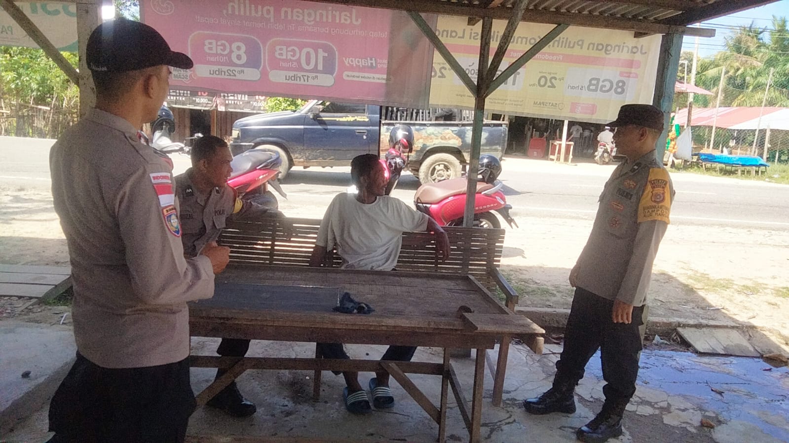 Patroli Dialogis Polsek Sungai Raya Perkuat Upaya Pencegahan Gangguan Kamtibmas