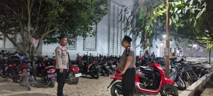 Pengamanan Tarawih di Pusat Kota Langsa Berlangsung Tertib dan Kondusif