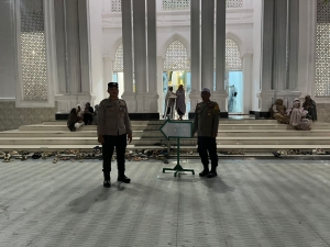Pengamanan Shalat Tarawih di Wilayah Langsa Barat Berjalan Aman dan Kondusif