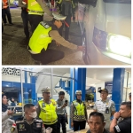 Satlantas Polres Langsa Gelar Ramchek dan Tes Urine Sopir Jelang Operasi Ketupat 2026