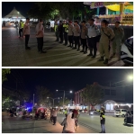 Personel Gabungan Perkuat Pengamanan Malam Operasi Ketupat Seulawah 2026 di Kota Langsa