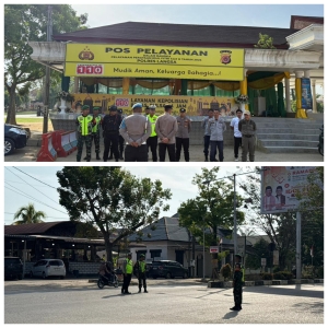 Pos Yan Ops Ketupat Seulawah 2026 Polres Langsa Intensifkan Pengamanan dan Gatur Lalin