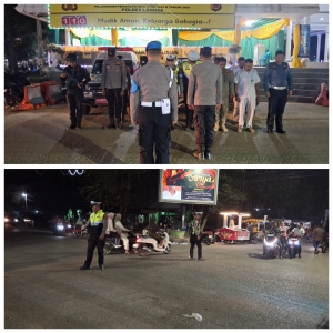 Pengamanan Pos Yan Ops Ketupat Seulawah 2026 Polres Langsa Berjalan Aman dan Kondusif