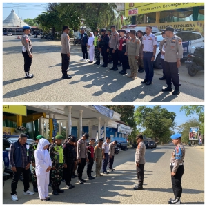 Pengamanan Pos Yan Ops Ketupat Seulawah 2026 Polres Langsa Berjalan Tertib dan Kondusif
