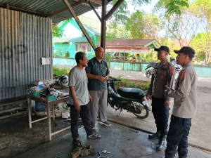 Patroli Siang Hari Polsek Birem Bayeun Antisipasi Guantibmas, Situasi Terpantau Aman dan Kondusif