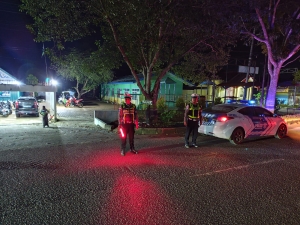 Blue Light Patrol Satlantas Langsa Cegah Balap Liar Saat Subuh Ramadhan