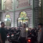 Polsek Langsa Amankan Pelaksanaan Shalat Tarawih di Tiga Masjid Kota Langsa