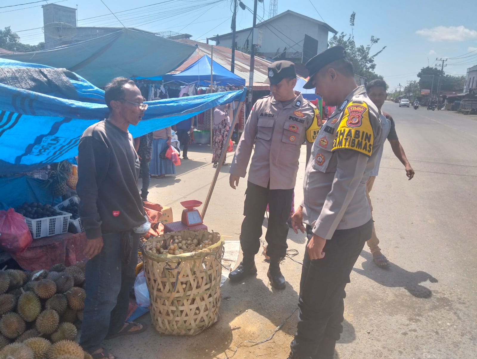 Polsek Sungai Raya Laksanakan Patroli Dialogis dan Sosialisasi Kamtibmas di Wilayah Hukum