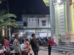 Polsek Langsa Kota Laksanakan Pengamanan Shalat Tarawih di Tiga Masjid Utama