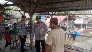 Polsek Birem Bayeun Laksanakan Patroli Antisipasi Gangguan Kamtibmas di Gampong Aramiyah