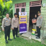 Polsek Langsa Timur Salurkan Bantuan Sosial Kapolri kepada Warga Kurang Mampu