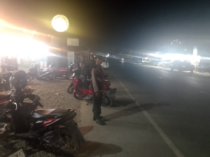 Polsek Manyak Payed Intensifkan Patroli Malam Antisipasi Kejahatan Jalanan