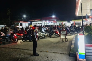 Polsek Rantau Selamat Perkuat Patroli Malam di Jalur Lintas Nasional Selama Ramadhan