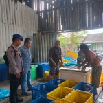 Satpolairud Polres Langsa Laksanakan Patroli Dialogis di Kawasan Gudang Ikan Kuala Langsa